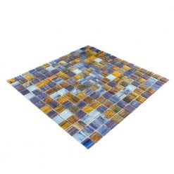 Vineyard Blue 11.875 in. x 11.875 in. Glossy Glass Mosaic Tile (19.58 sq. ft./Case) by Jeffrey Court 9 Vineyard Blue 11.875 in. x 11.875 in. Glossy Glass Mosaic Tile (19.58 sq. ft./Case) by Jeffrey Court -Tile Elegant Shop multi green blue jeffrey court glass tile 99136 40 1000