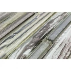 Midtown Sense Railroad Mutlicolor 11 .87 in. x 12.62 in. Polished Glass Wall Tile (1.04 sq. ft.) by Ivy Hill Tile 9 Midtown Sense Railroad Mutlicolor 11 .87 in. x 12.62 in. Polished Glass Wall Tile (1.04 sq. ft.) by Ivy Hill Tile -Tile Elegant Shop multicolor ivy hill tile mosaic tile ext3rd104720 c3 1000