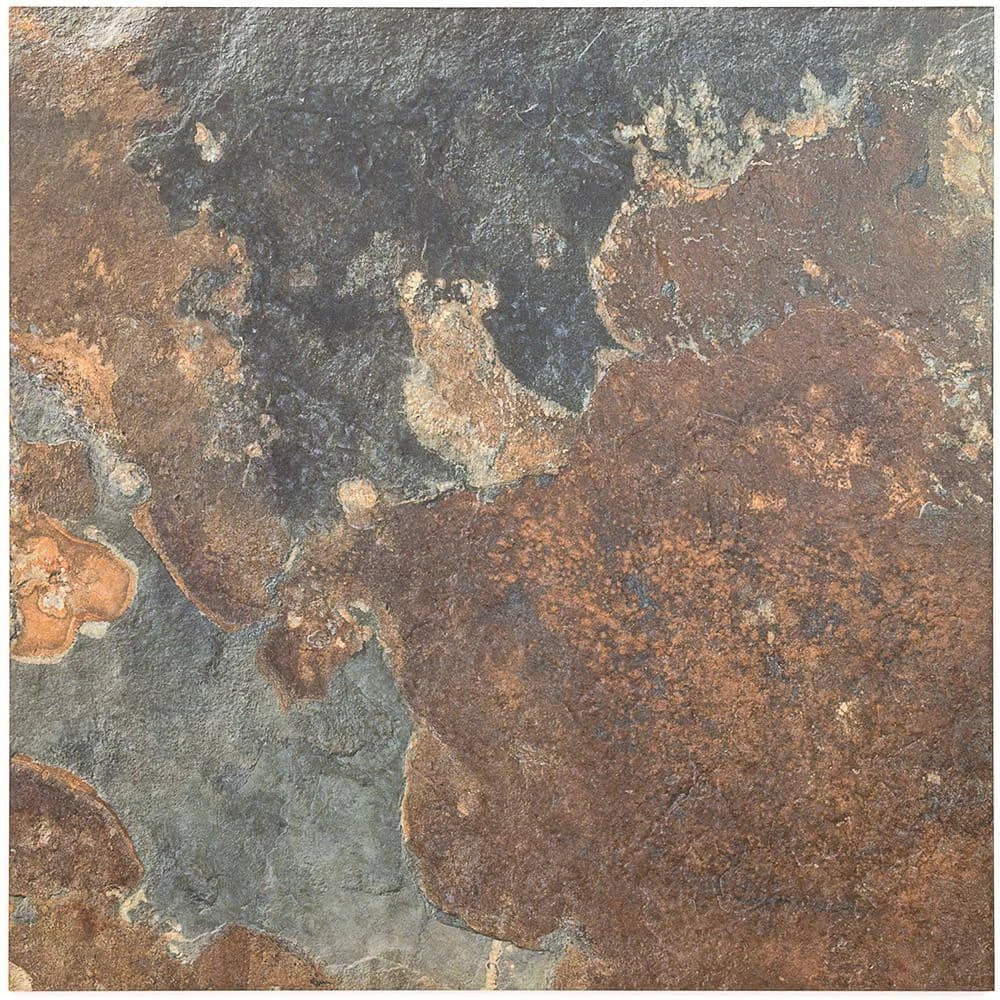 Bantame Multi-Color 24 in. x 24 in. x 10.5mm Semi-Polished Porcelain Floor and Wall Tile (3 pieces/ 11.83 sq. ft. / box) by Ivy Hill Tile 8 Bantame Multi-Color 24 in. x 24 in. x 10.5mm Semi-Polished Porcelain Floor and Wall Tile (3 pieces/ 11.83 sq. ft. / box) by Ivy Hill Tile - Image 6