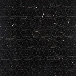 Utopia Nero 13.58 in. x 11.73 in. Polished Marble and Brass Wall Mosaic Tile (1.11 sq. ft./Each) by Ivy Hill Tile 12 Utopia Nero 13.58 in. x 11.73 in. Polished Marble and Brass Wall Mosaic Tile (1.11 sq. ft./Each) by Ivy Hill Tile -Tile Elegant Shop nero ivy hill tile marble tile ext3rd106523 c3 1000