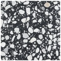 Terra Italia Nero 23.62 in. x 23.62 in. Honed Marble Terrazzo Floor and Wall Tile (3.87 sq. ft./Each) by Ivy Hill Tile 11 Terra Italia Nero 23.62 in. x 23.62 in. Honed Marble Terrazzo Floor and Wall Tile (3.87 sq. ft./Each) by Ivy Hill Tile -Tile Elegant Shop nero ivy hill tile marble tile ext3rd106974 4f 1000