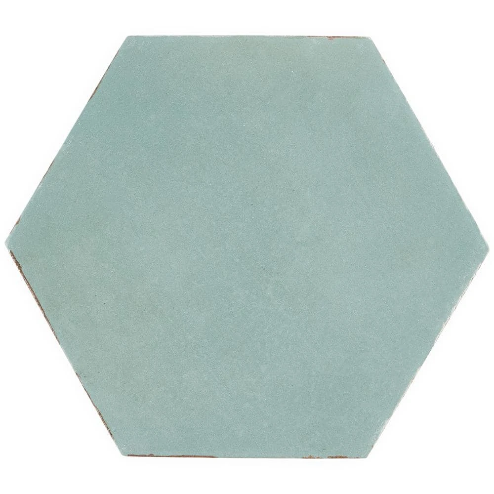 Alexandria 5.5 in. x 6 in. Ocean Blue Porcelain Floor and Wall Tile (5.38 sq. ft. / case) by Ivy Hill Tile 3 Alexandria 5.5 in. x 6 in. Ocean Blue Porcelain Floor and Wall Tile (5.38 sq. ft. / case) by Ivy Hill Tile