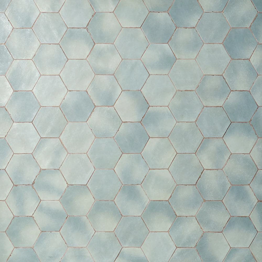 Alexandria 5.5 in. x 6 in. Ocean Blue Porcelain Floor and Wall Tile (5.38 sq. ft. / case) by Ivy Hill Tile 5 Alexandria 5.5 in. x 6 in. Ocean Blue Porcelain Floor and Wall Tile (5.38 sq. ft. / case) by Ivy Hill Tile - Image 3