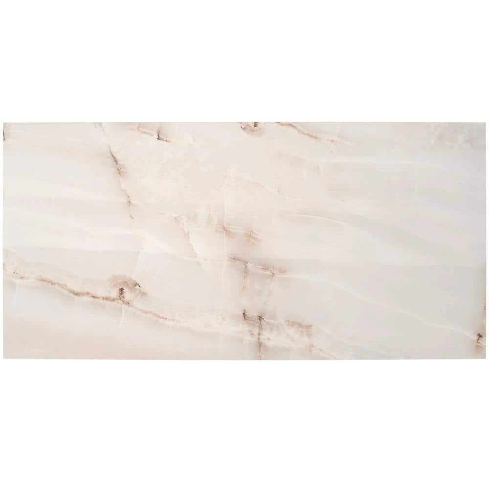 Essential Onyx 12 in. x 24 in. Polished Porcelain Floor and Wall Tile (15.49 sq. ft. / Case) by Ivy Hill Tile 3 Essential Onyx 12 in. x 24 in. Polished Porcelain Floor and Wall Tile (15.49 sq. ft. / Case) by Ivy Hill Tile