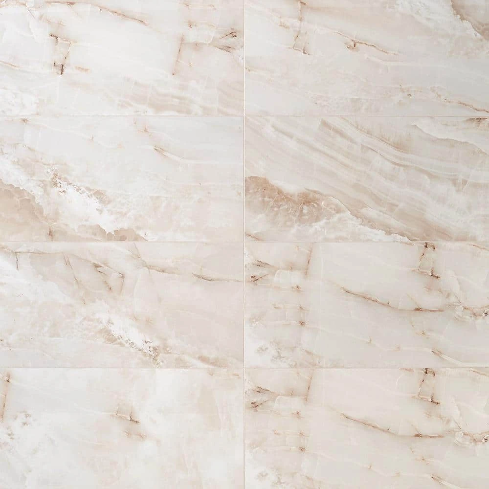 Essential Onyx 12 in. x 24 in. Polished Porcelain Floor and Wall Tile (15.49 sq. ft. / Case) by Ivy Hill Tile 7 Essential Onyx 12 in. x 24 in. Polished Porcelain Floor and Wall Tile (15.49 sq. ft. / Case) by Ivy Hill Tile - Image 5
