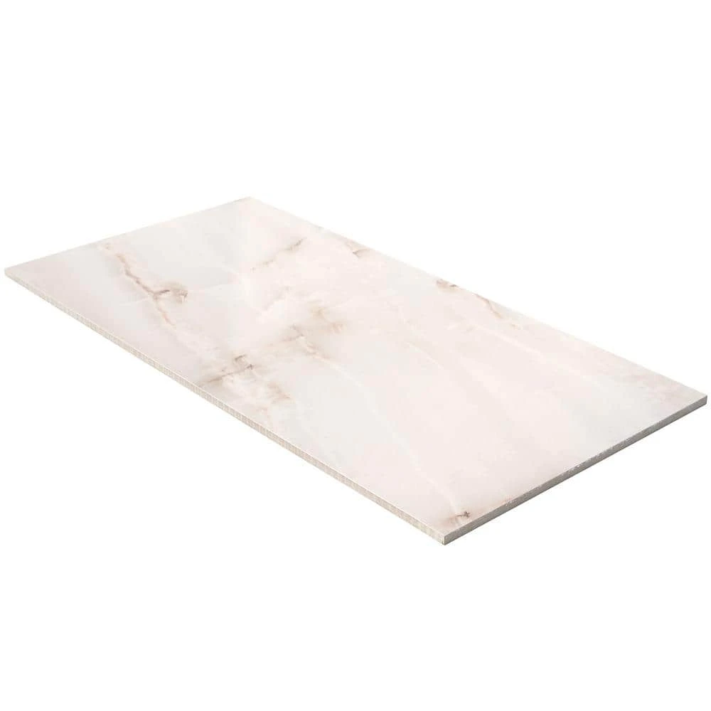 Essential Onyx 12 in. x 24 in. Polished Porcelain Floor and Wall Tile (15.49 sq. ft. / Case) by Ivy Hill Tile 9 Essential Onyx 12 in. x 24 in. Polished Porcelain Floor and Wall Tile (15.49 sq. ft. / Case) by Ivy Hill Tile - Image 7