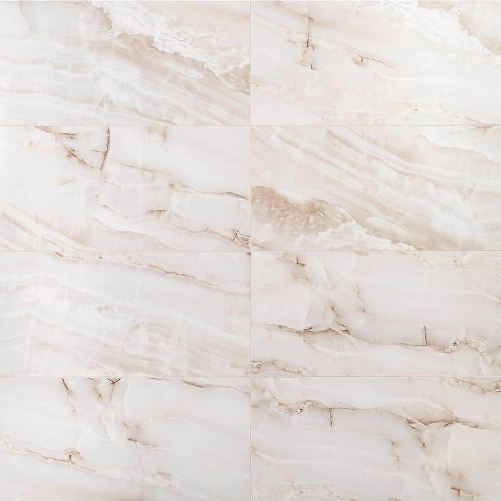 Essential Onyx 12 in. x 24 in. x 8 mm Satin Porcelain Floor and Wall Tile (5-Piece/9.52 sq. ft./Case) by Ivy Hill Tile 11 Essential Onyx 12 in. x 24 in. x 8 mm Satin Porcelain Floor and Wall Tile (5-Piece/9.52 sq. ft./Case) by Ivy Hill Tile - Image 9
