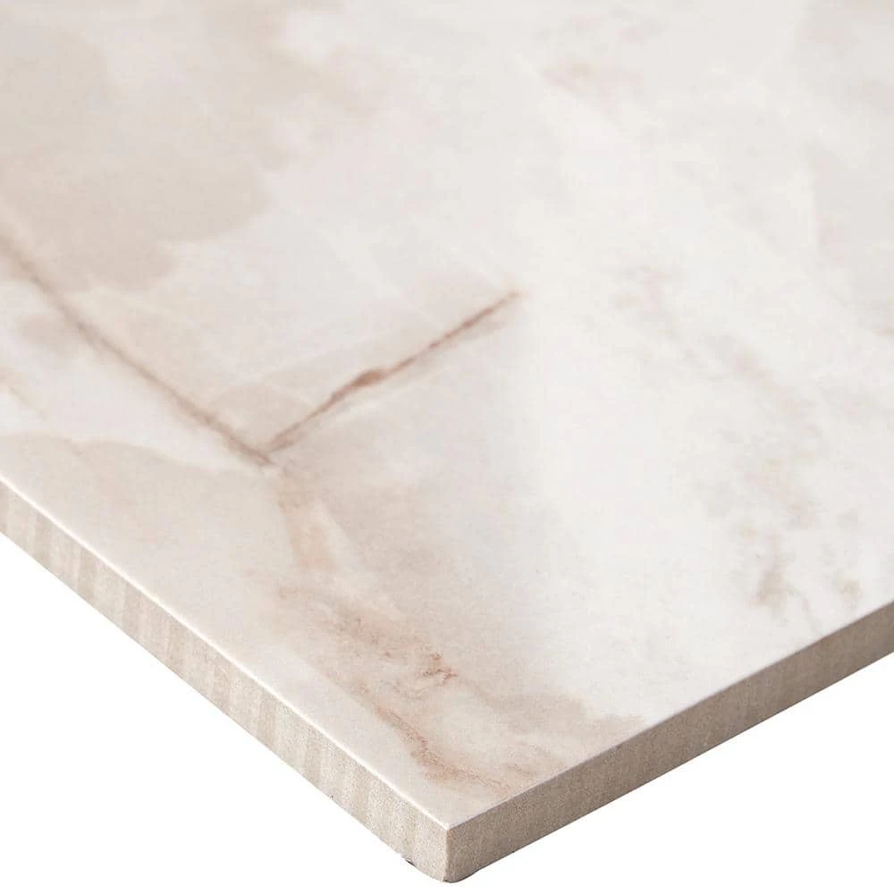 Essential Onyx 12 in. x 24 in. x 8 mm Satin Porcelain Floor and Wall Tile (5-Piece/9.52 sq. ft./Case) by Ivy Hill Tile 5 Essential Onyx 12 in. x 24 in. x 8 mm Satin Porcelain Floor and Wall Tile (5-Piece/9.52 sq. ft./Case) by Ivy Hill Tile - Image 3