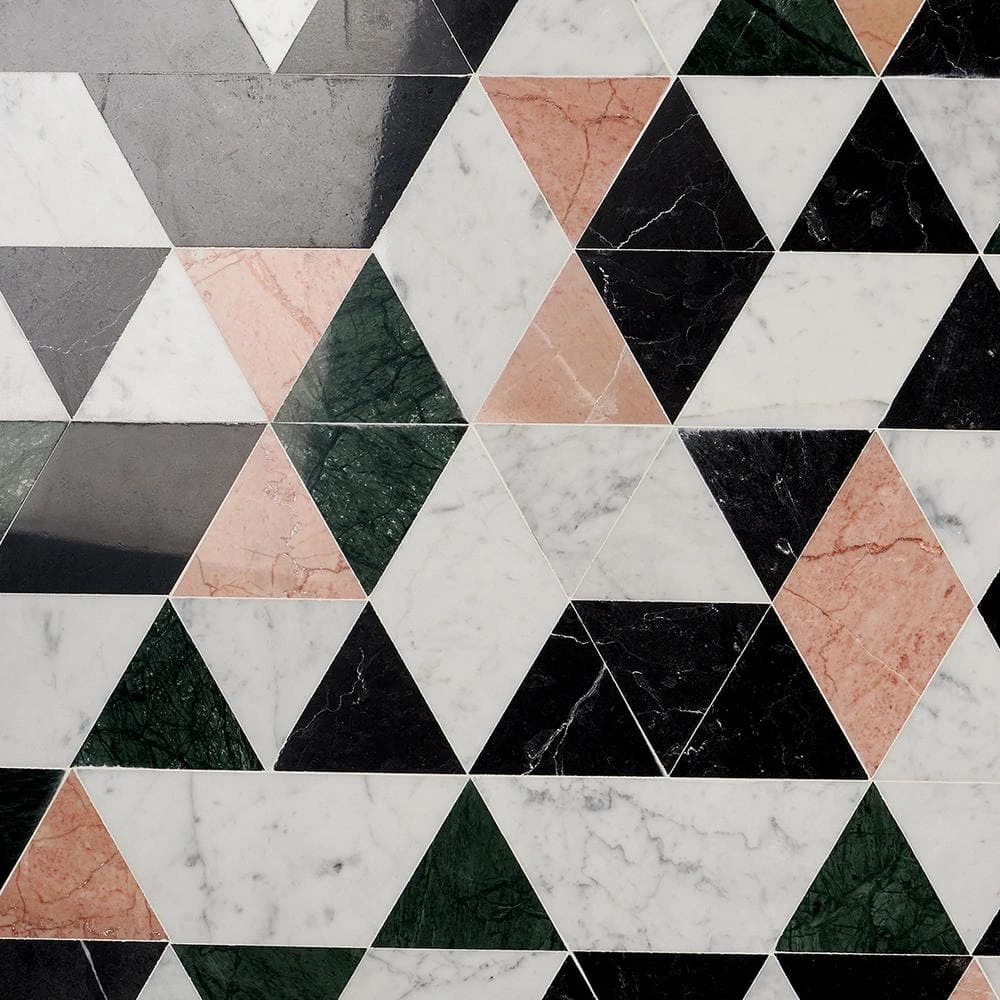 Prisma Pink 13.5 in. x 7.75 in. Polished Marble Floor and Wall Tile (0.73 sq. ft./Each) by Ivy Hill Tile 8 Prisma Pink 13.5 in. x 7.75 in. Polished Marble Floor and Wall Tile (0.73 sq. ft./Each) by Ivy Hill Tile - Image 6