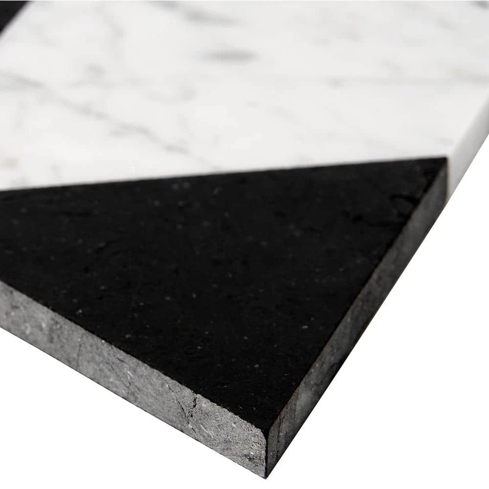 Prisma Pink 13.5 in. x 7.75 in. Polished Marble Floor and Wall Tile (0.73 sq. ft./Each) by Ivy Hill Tile 10 Prisma Pink 13.5 in. x 7.75 in. Polished Marble Floor and Wall Tile (0.73 sq. ft./Each) by Ivy Hill Tile - Image 8