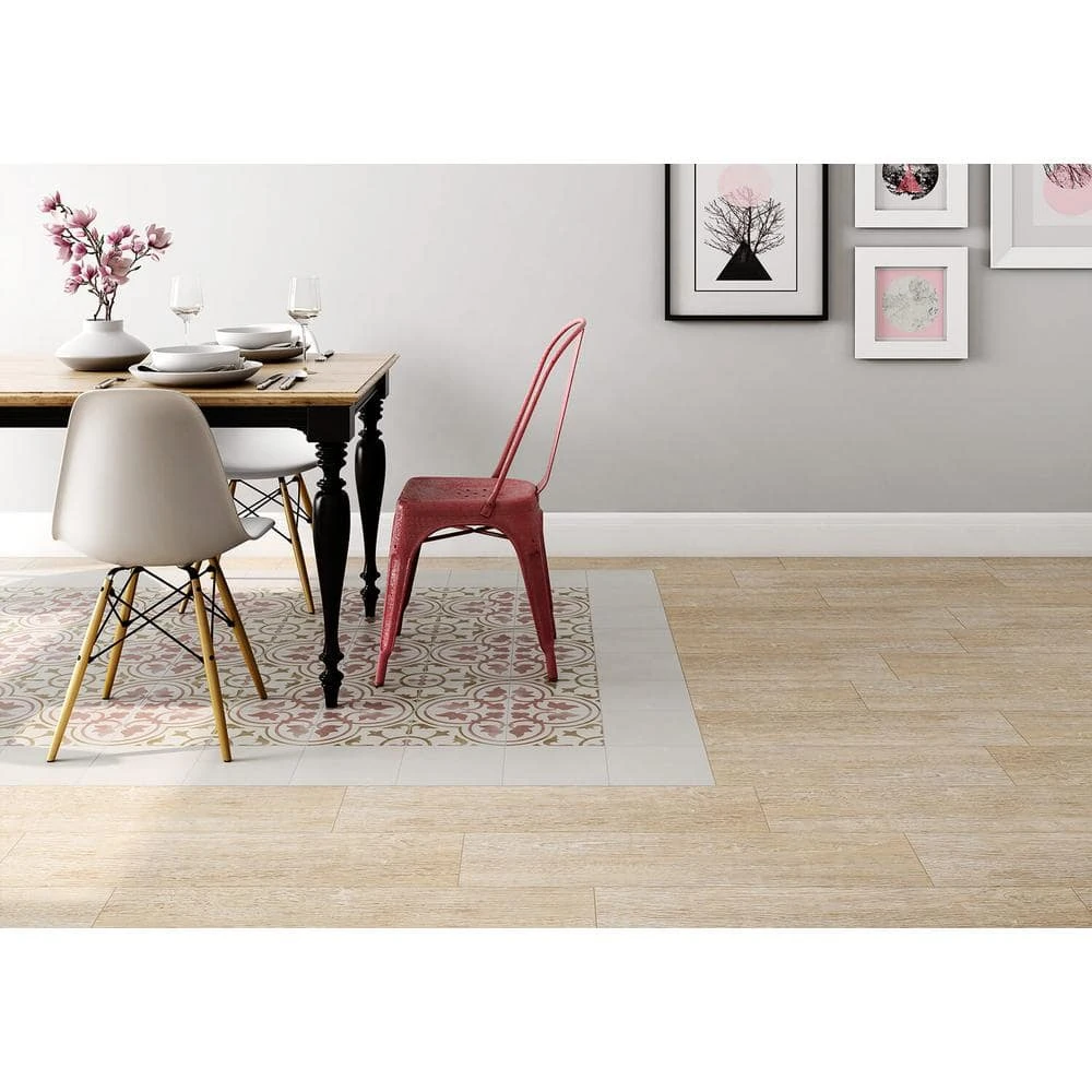 Anabella Tate 9 in. x 9 in. x 11mm Matte Porcelain Floor and Wall Tile (10.76 sq. ft. / box) by Ivy Hill Tile 5 Anabella Tate 9 in. x 9 in. x 11mm Matte Porcelain Floor and Wall Tile (10.76 sq. ft. / box) by Ivy Hill Tile - Image 3
