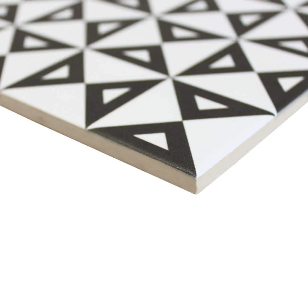 Script Angle Positive 7.87 in. x 7.87 in. Matte Porcelain Floor and Wall Tile (10.32 sq. ft./Case) by Ivy Hill Tile 8 Script Angle Positive 7.87 in. x 7.87 in. Matte Porcelain Floor and Wall Tile (10.32 sq. ft./Case) by Ivy Hill Tile - Image 6