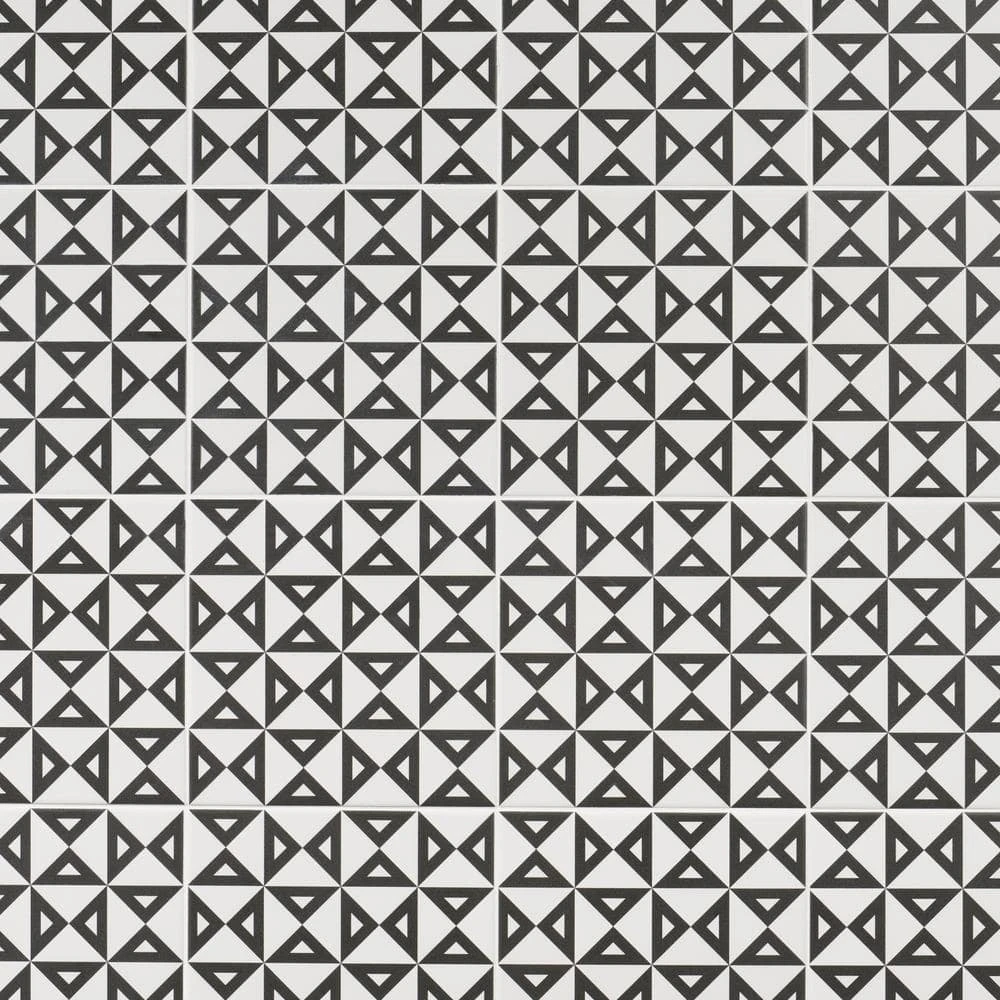 Script Angle Positive 7.87 in. x 7.87 in. Matte Porcelain Floor and Wall Tile (10.32 sq. ft./Case) by Ivy Hill Tile 3 Script Angle Positive 7.87 in. x 7.87 in. Matte Porcelain Floor and Wall Tile (10.32 sq. ft./Case) by Ivy Hill Tile