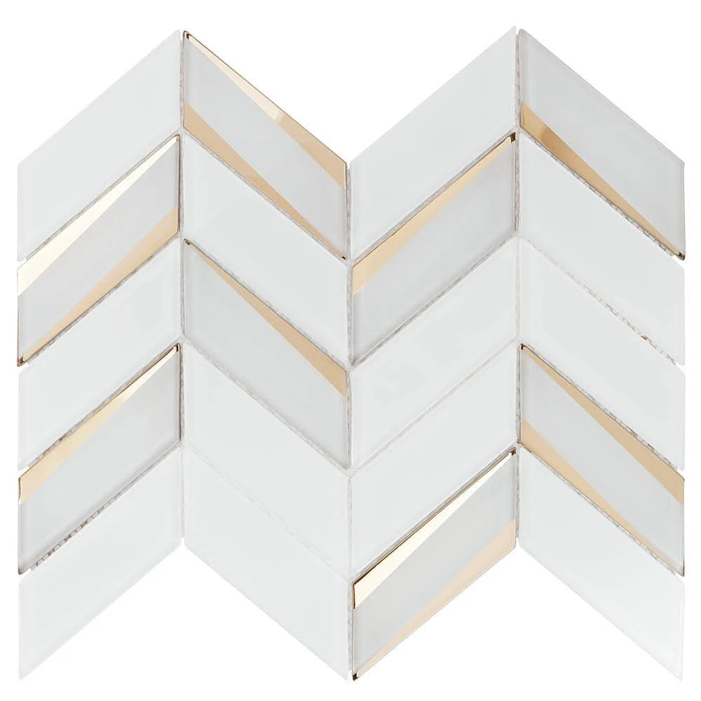 Mogo Roma 10.98 in. x 13.62 in. Polished Glass Mosaic Tile (1.03 sq. ft./Each) by Ivy Hill Tile 7 Mogo Roma 10.98 in. x 13.62 in. Polished Glass Mosaic Tile (1.03 sq. ft./Each) by Ivy Hill Tile - Image 5