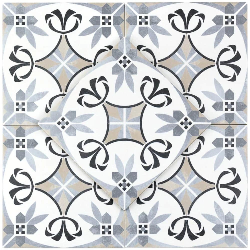 Anabella Royale 9 in. x 9 in. Matte Porcelain Floor and Wall Tile (10.76 sq. ft. / box) by Ivy Hill Tile 6 Anabella Royale 9 in. x 9 in. Matte Porcelain Floor and Wall Tile (10.76 sq. ft. / box) by Ivy Hill Tile - Image 4