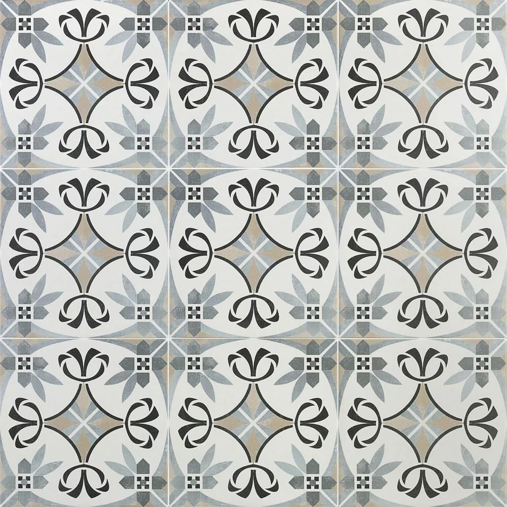Anabella Royale 9 in. x 9 in. Matte Porcelain Floor and Wall Tile (10.76 sq. ft. / box) by Ivy Hill Tile 3 Anabella Royale 9 in. x 9 in. Matte Porcelain Floor and Wall Tile (10.76 sq. ft. / box) by Ivy Hill Tile