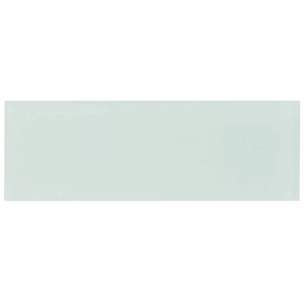 Contempo Seafoam Frosted 4 in. x 12 in. Glass Tile (15 pieces 5 sq.ft/Box) by Ivy Hill Tile 6 Contempo Seafoam Frosted 4 in. x 12 in. Glass Tile (15 pieces 5 sq.ft/Box) by Ivy Hill Tile - Image 4