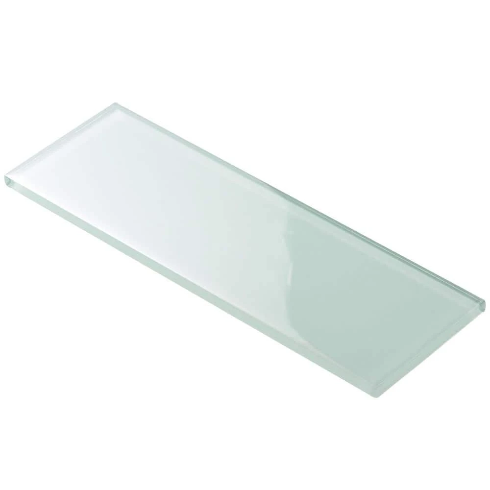 Contempo Seafoam 4 in. x 12 in. x 8mm Polished Glass Subway Wall Tile (1 sq. ft.) (15 pieces 5 sq.ft/Box) by Ivy Hill Tile 7 Contempo Seafoam 4 in. x 12 in. x 8mm Polished Glass Subway Wall Tile (1 sq. ft.) (15 pieces 5 sq.ft/Box) by Ivy Hill Tile - Image 5