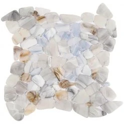 Hydra Frosted Seaglass 11.81 x 11.81 Glass Mosaic (0.97 sq. ft. per sheet) by Ivy Hill Tile 13 Hydra Frosted Seaglass 11.81 x 11.81 Glass Mosaic (0.97 sq. ft. per sheet) by Ivy Hill Tile -Tile Elegant Shop seaglass ivy hill tile glass tile ext3rd105099 44 1000