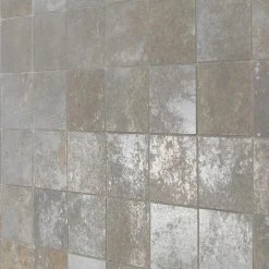 Voyager 2 in. x 2 in. Gray Metal Look Porcelain Mosaic Floor and Wall Tile by Ivy Hill Tile 13 Voyager 2 in. x 2 in. Gray Metal Look Porcelain Mosaic Floor and Wall Tile by Ivy Hill Tile -Tile Elegant Shop silver ivy hill tile porcelain tile ext3rd104513 fa 1000