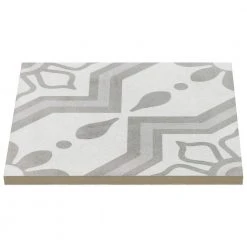 Sintra Silver Sky Encaustic 9 in. x 9 in. x 10mm Mate Porcelain Floor and Wall Tile (20 pieces / 10.65 sq. ft. / box) by Ivy Hill Tile 19 Sintra Silver Sky Encaustic 9 in. x 9 in. x 10mm Mate Porcelain Floor and Wall Tile (20 pieces / 10.65 sq. ft. / box) by Ivy Hill Tile -Tile Elegant Shop silver sky ivy hill tile porcelain tile ext3rd101333 1f 1000