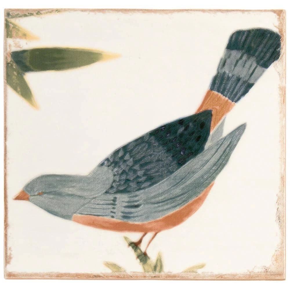 Angela Harris Sonata Decor 8 in. x 8 in. x 9mm Polished Ceramic Wall Tile (25 pieces / 10.76 sq. ft. / box) by Ivy Hill Tile 5 Angela Harris Sonata Decor 8 in. x 8 in. x 9mm Polished Ceramic Wall Tile (25 pieces / 10.76 sq. ft. / box) by Ivy Hill Tile - Image 3