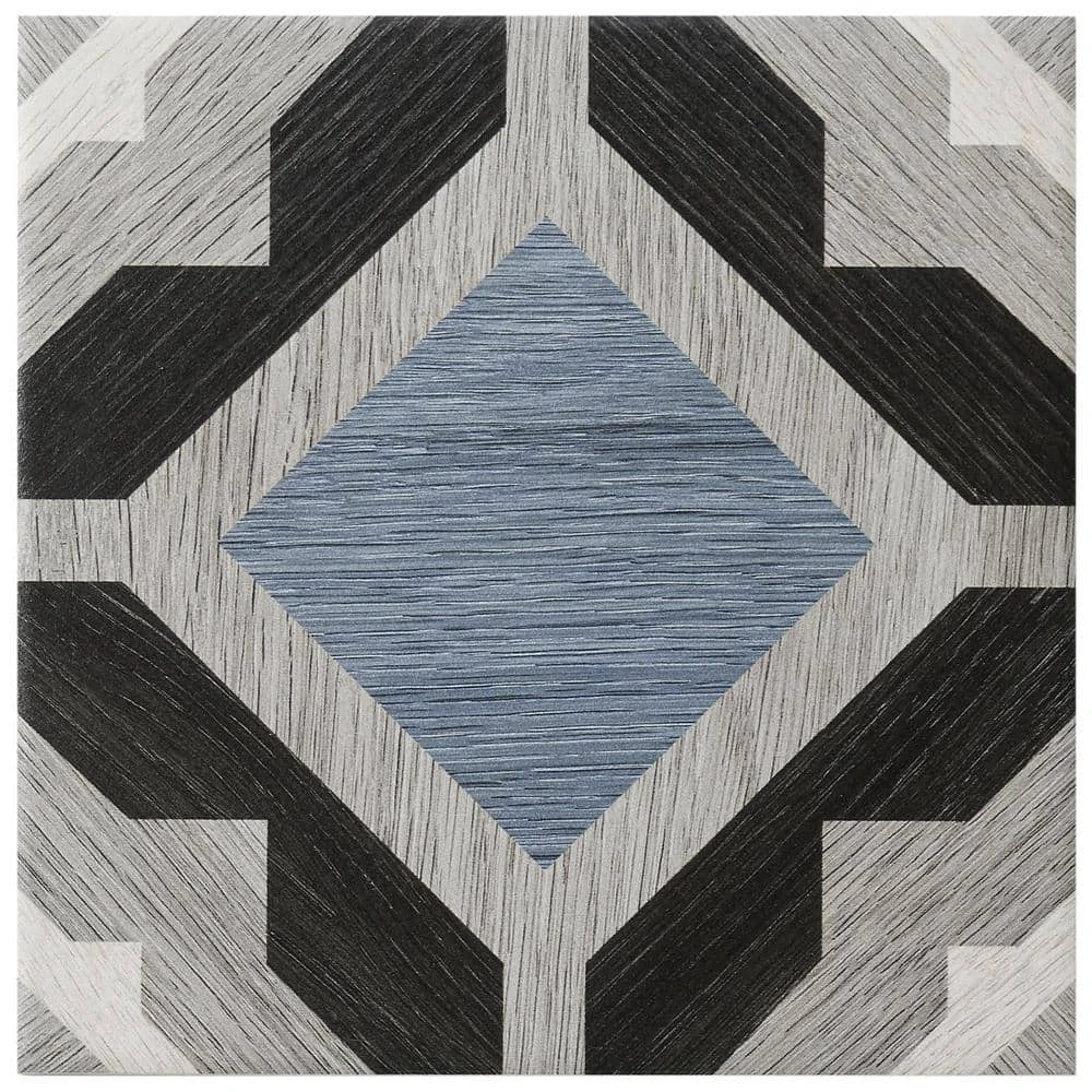 Castaic Starwood Blue 8 in. x 8 in. Matte Porcelain Floor and Wall Tile (12.91 sq. ft./Case) by Ivy Hill Tile 6 Castaic Starwood Blue 8 in. x 8 in. Matte Porcelain Floor and Wall Tile (12.91 sq. ft./Case) by Ivy Hill Tile - Image 4