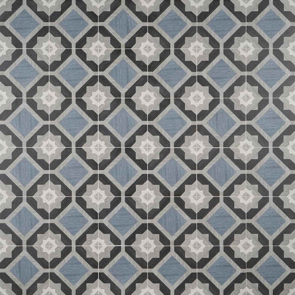 Castaic Starwood Blue 8 in. x 8 in. Matte Porcelain Floor and Wall Tile (12.91 sq. ft./Case) by Ivy Hill Tile 5 Castaic Starwood Blue 8 in. x 8 in. Matte Porcelain Floor and Wall Tile (12.91 sq. ft./Case) by Ivy Hill Tile - Image 3
