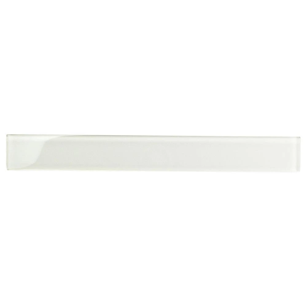 Contempo Vista Bright White 2 in. x 16 in. Polished Subway Glass Wall Tile by Ivy Hill Tile 9 Contempo Vista Bright White 2 in. x 16 in. Polished Subway Glass Wall Tile by Ivy Hill Tile - Image 7