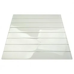 Contempo Vista Bright White 2 in. x 16 in. Polished Subway Glass Wall Tile by Ivy Hill Tile 16 Contempo Vista Bright White 2 in. x 16 in. Polished Subway Glass Wall Tile by Ivy Hill Tile -Tile Elegant Shop super white ivy hill tile glass tile ext3rd101565 77 1000