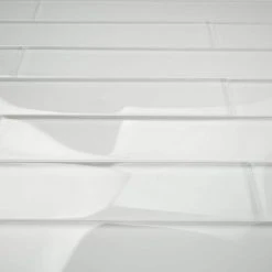 Contempo Vista Bright White 2 in. x 16 in. Polished Subway Glass Wall Tile by Ivy Hill Tile 20 Contempo Vista Bright White 2 in. x 16 in. Polished Subway Glass Wall Tile by Ivy Hill Tile -Tile Elegant Shop super white ivy hill tile glass tile ext3rd101565 fa 1000