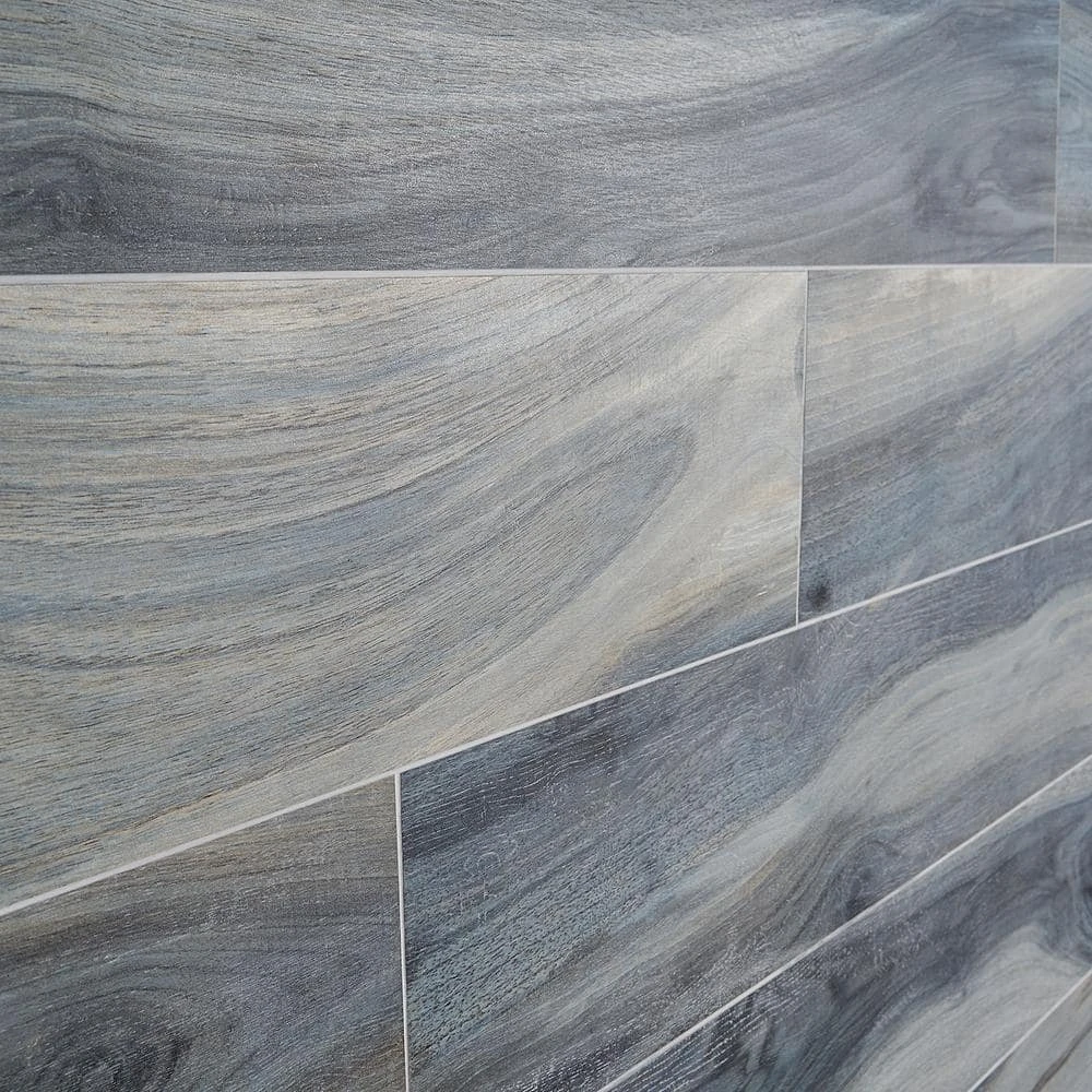 Rio Tiger Blue 8 in. x 48 in. 7.5mm Matte Porcelain Floor and Wall Tile (10.32 sq. ft. / 4 pieces/ case) by Ivy Hill Tile 5 Rio Tiger Blue 8 in. x 48 in. 7.5mm Matte Porcelain Floor and Wall Tile (10.32 sq. ft. / 4 pieces/ case) by Ivy Hill Tile - Image 3
