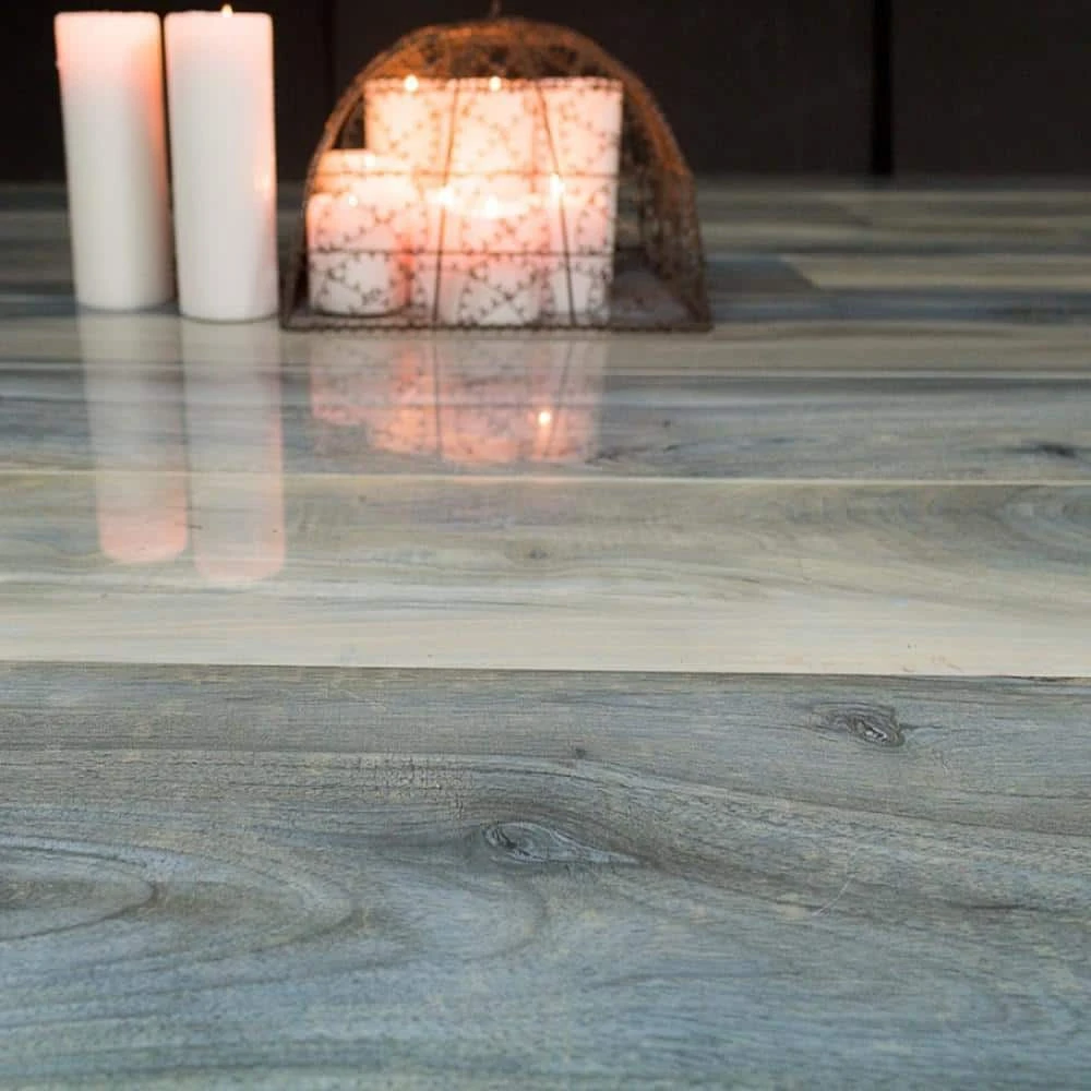 Rio Tiger Blue 8 in. x 48 in. Polished Porcelain Floor and Wall Tile ( 15.49 sq. ft.) by Ivy Hill Tile 4 Rio Tiger Blue 8 in. x 48 in. Polished Porcelain Floor and Wall Tile ( 15.49 sq. ft.) by Ivy Hill Tile - Image 2