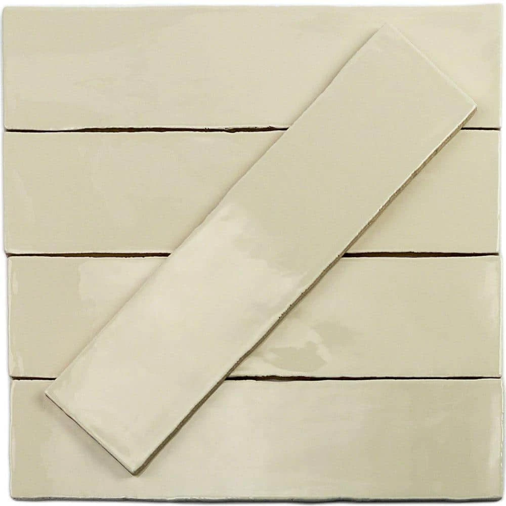 Catalina Vanilla 3 in. x 12 in. x 8 mm Polished Ceramic Subway Wall Tile (10.76 sq.ft./case) by Ivy Hill Tile 8 Catalina Vanilla 3 in. x 12 in. x 8 mm Polished Ceramic Subway Wall Tile (10.76 sq.ft./case) by Ivy Hill Tile - Image 6