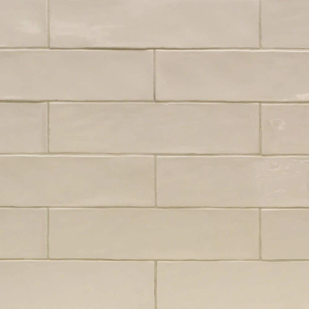 Catalina Vanilla 3 in. x 12 in. x 8 mm Polished Ceramic Subway Wall Tile (10.76 sq.ft./case) by Ivy Hill Tile 3 Catalina Vanilla 3 in. x 12 in. x 8 mm Polished Ceramic Subway Wall Tile (10.76 sq.ft./case) by Ivy Hill Tile
