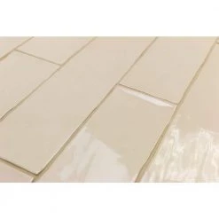 Catalina Vanilla 3 in. x 12 in. x 8 mm Polished Ceramic Subway Wall Tile (10.76 sq.ft./case) by Ivy Hill Tile 17 Catalina Vanilla 3 in. x 12 in. x 8 mm Polished Ceramic Subway Wall Tile (10.76 sq.ft./case) by Ivy Hill Tile -Tile Elegant Shop vanilla ivy hill tile ceramic tile ext3rd101706 76 1000