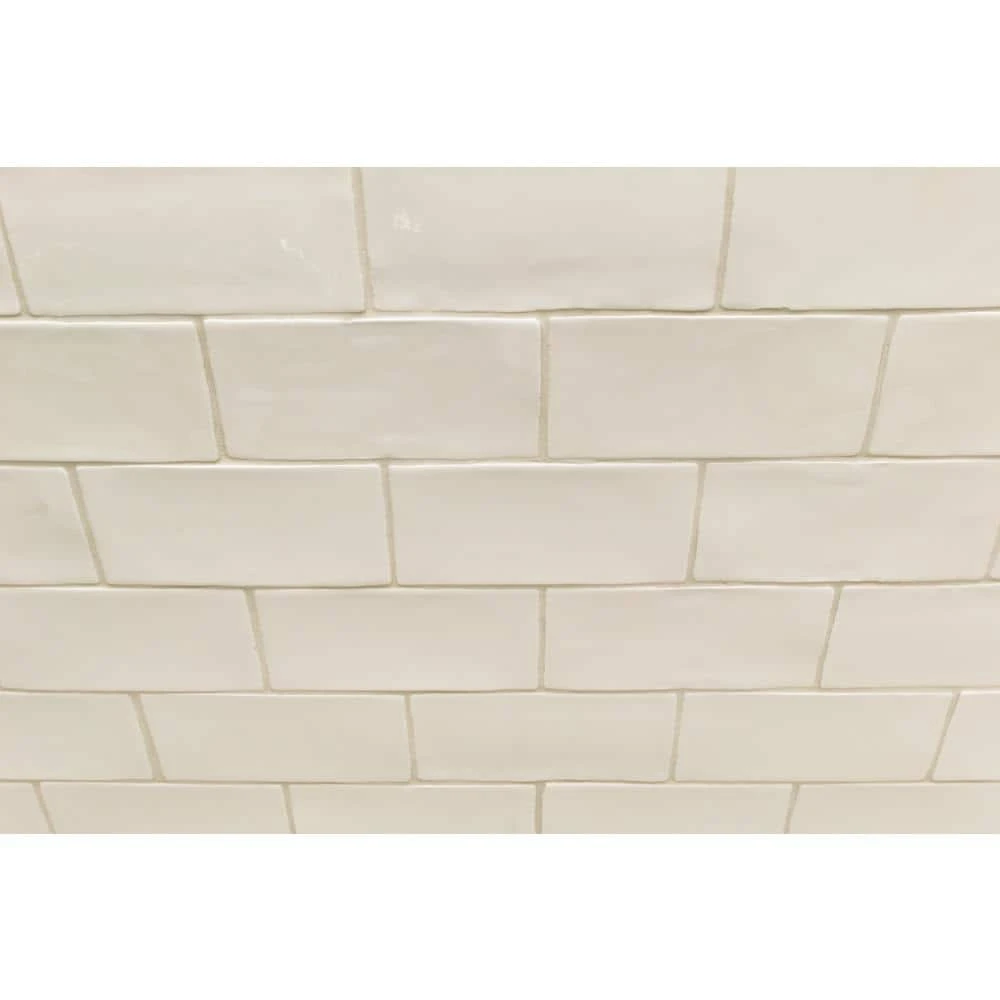 Catalina Vanilla 3 in. x 6 in. Polished Ceramic Subway Wall Tile (5.38 sq. ft./case) by Ivy Hill Tile 9 Catalina Vanilla 3 in. x 6 in. Polished Ceramic Subway Wall Tile (5.38 sq. ft./case) by Ivy Hill Tile - Image 7