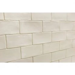 Catalina Vanilla 3 in. x 6 in. Polished Ceramic Subway Wall Tile (5.38 sq. ft./case) by Ivy Hill Tile 15 Catalina Vanilla 3 in. x 6 in. Polished Ceramic Subway Wall Tile (5.38 sq. ft./case) by Ivy Hill Tile -Tile Elegant Shop vanilla ivy hill tile ceramic tile ext3rd101720 c3 1000