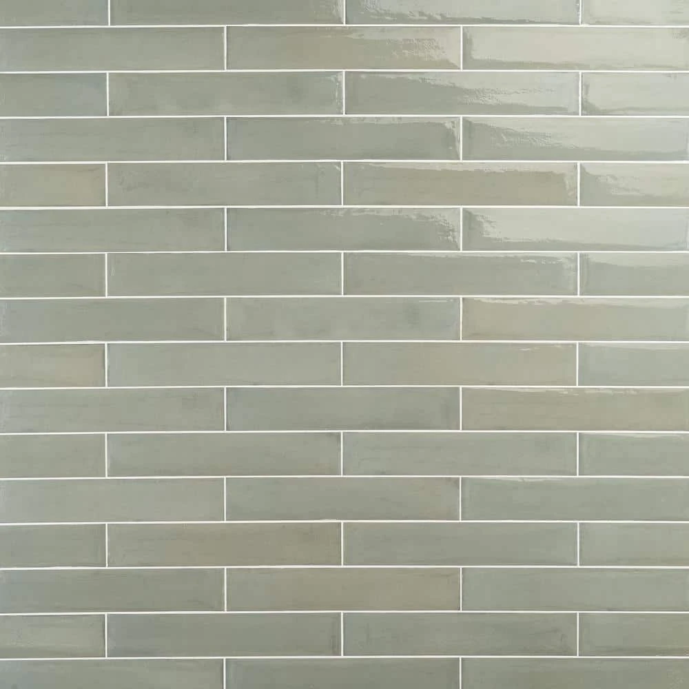 Tint Verde 2.95 in. x 15.74 in. Polished Porcelain Wall Tile (14.2 sq. ft./Case) by Ivy Hill Tile 3 Tint Verde 2.95 in. x 15.74 in. Polished Porcelain Wall Tile (14.2 sq. ft./Case) by Ivy Hill Tile