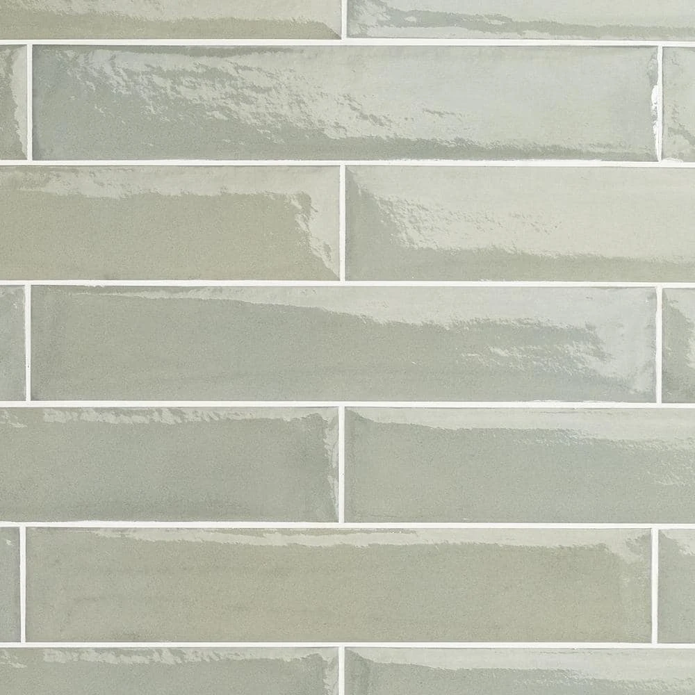 Tint Verde 2.95 in. x 15.74 in. Polished Porcelain Wall Tile (14.2 sq. ft./Case) by Ivy Hill Tile 5 Tint Verde 2.95 in. x 15.74 in. Polished Porcelain Wall Tile (14.2 sq. ft./Case) by Ivy Hill Tile - Image 3