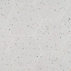 Malati White Confetti 12.5 in. x 14.5 in. Matte Porcelain Hexagon Floor and Wall Tile (10.51 sq. ft./Case) by Ivy Hill Tile 17 Malati White Confetti 12.5 in. x 14.5 in. Matte Porcelain Hexagon Floor and Wall Tile (10.51 sq. ft./Case) by Ivy Hill Tile -Tile Elegant Shop white confetti ivy hill tile porcelain tile ext3rd105939 fa 1000