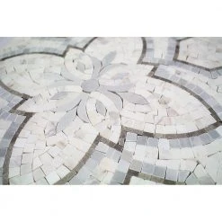 Garden White Gray 12 in. x 12 in. x 10 mm Marble Mosaic Tile by Ivy Hill Tile 16 Garden White Gray 12 in. x 12 in. x 10 mm Marble Mosaic Tile by Ivy Hill Tile -Tile Elegant Shop white gray ivy hill tile marble tile ext3rd101216 77 1000