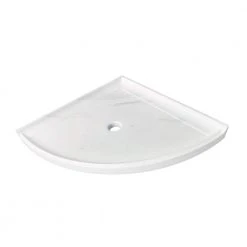 Early Riser White 7.5 in. x 7.5 in. Matte Resin Wall Mount Corner Shelf Tile by Jeffrey Court 7 Early Riser White 7.5 in. x 7.5 in. Matte Resin Wall Mount Corner Shelf Tile by Jeffrey Court -Tile Elegant Shop white gray jeffrey court tile trim 95846 1d 1000