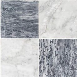 Checkmate White/Grey 11.875 in. x 11.875 in. Square Honed Carrara/Bardiglio Marble Mosaic Tile (9.79 sq. ft./Case) by Jeffrey Court 12 Checkmate White/Grey 11.875 in. x 11.875 in. Square Honed Carrara/Bardiglio Marble Mosaic Tile (9.79 sq. ft./Case) by Jeffrey Court -Tile Elegant Shop white grey jeffrey court marble tile 13028 a0 1000