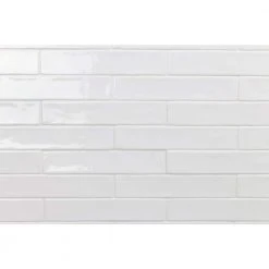 Newport White 2 in. x 10 in. x 11mm Polished Ceramic Subway Wall Tile (40 pieces / 5.38 sq. ft. / box) by Ivy Hill Tile 17 Newport White 2 in. x 10 in. x 11mm Polished Ceramic Subway Wall Tile (40 pieces / 5.38 sq. ft. / box) by Ivy Hill Tile -Tile Elegant Shop white ivy hill tile ceramic tile ext3rd100433 c3 1000