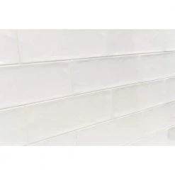 Pier White 4 in. x 12 in. 6 mm Polished Ceramic Subway Wall Tile (33-Piece) (10.76 sq. ft./Box) by Ivy Hill Tile 21 Pier White 4 in. x 12 in. 6 mm Polished Ceramic Subway Wall Tile (33-Piece) (10.76 sq. ft./Box) by Ivy Hill Tile -Tile Elegant Shop white ivy hill tile ceramic tile ext3rd100457 44 1000
