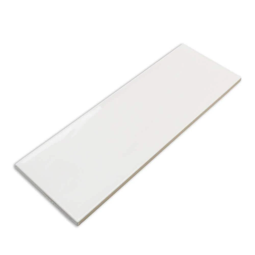 Pier White 4 in. x 12 in. 6 mm Polished Ceramic Subway Wall Tile (33-Piece) (10.76 sq. ft./Box) by Ivy Hill Tile 9 Pier White 4 in. x 12 in. 6 mm Polished Ceramic Subway Wall Tile (33-Piece) (10.76 sq. ft./Box) by Ivy Hill Tile - Image 7