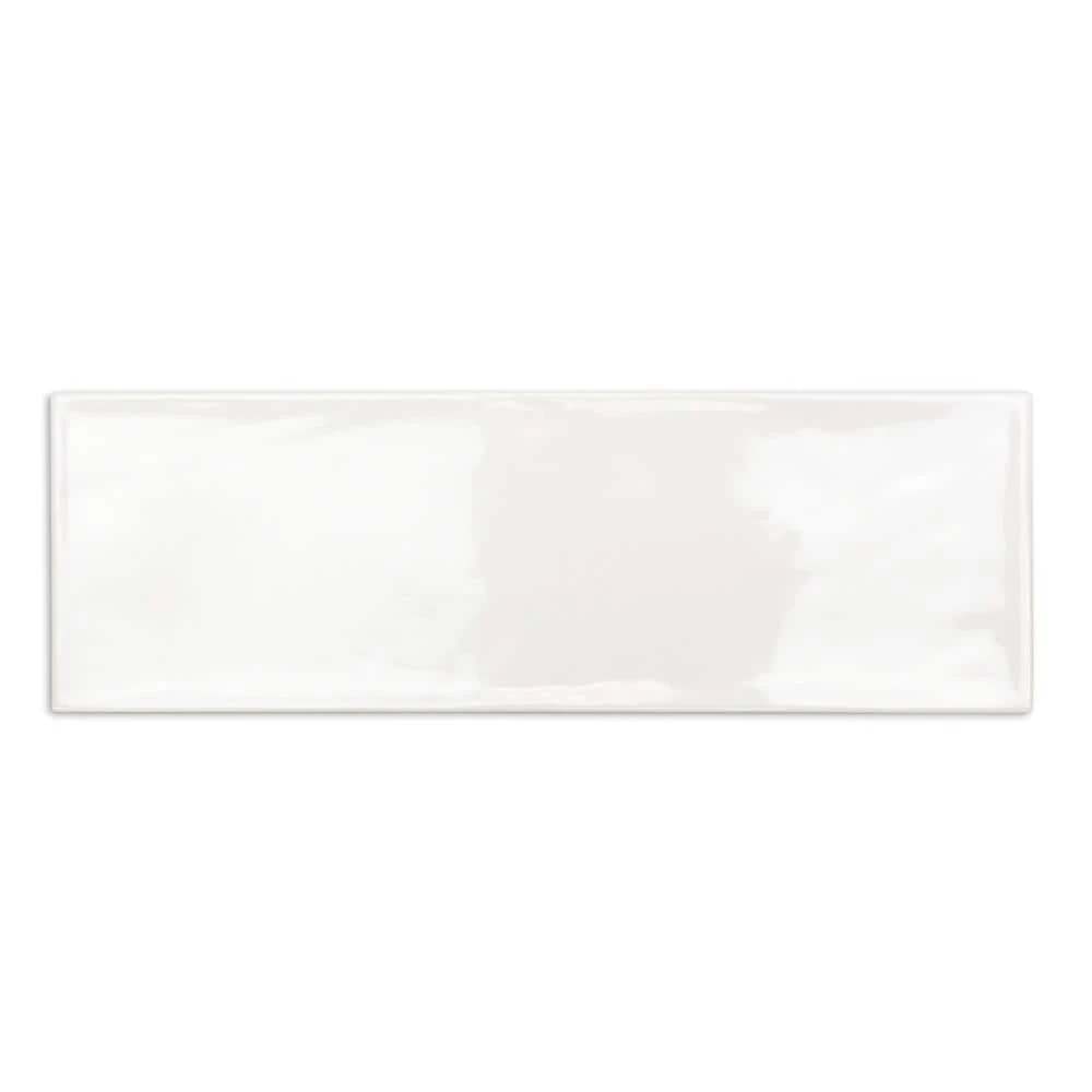 Pier White 4 in. x 12 in. 6 mm Polished Ceramic Subway Wall Tile (33-Piece) (10.76 sq. ft./Box) by Ivy Hill Tile 8 Pier White 4 in. x 12 in. 6 mm Polished Ceramic Subway Wall Tile (33-Piece) (10.76 sq. ft./Box) by Ivy Hill Tile - Image 6