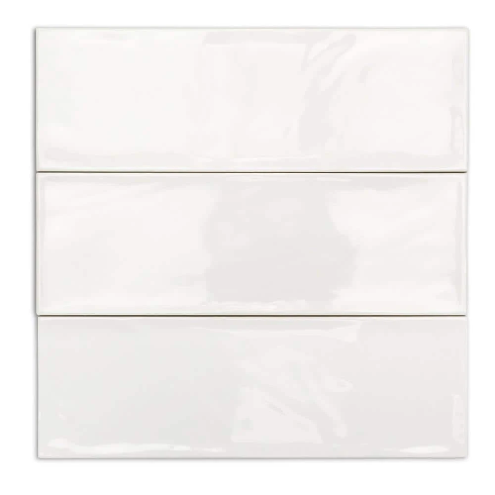 Pier White 4 in. x 12 in. 6 mm Polished Ceramic Subway Wall Tile (33-Piece) (10.76 sq. ft./Box) by Ivy Hill Tile 13 Pier White 4 in. x 12 in. 6 mm Polished Ceramic Subway Wall Tile (33-Piece) (10.76 sq. ft./Box) by Ivy Hill Tile - Image 11