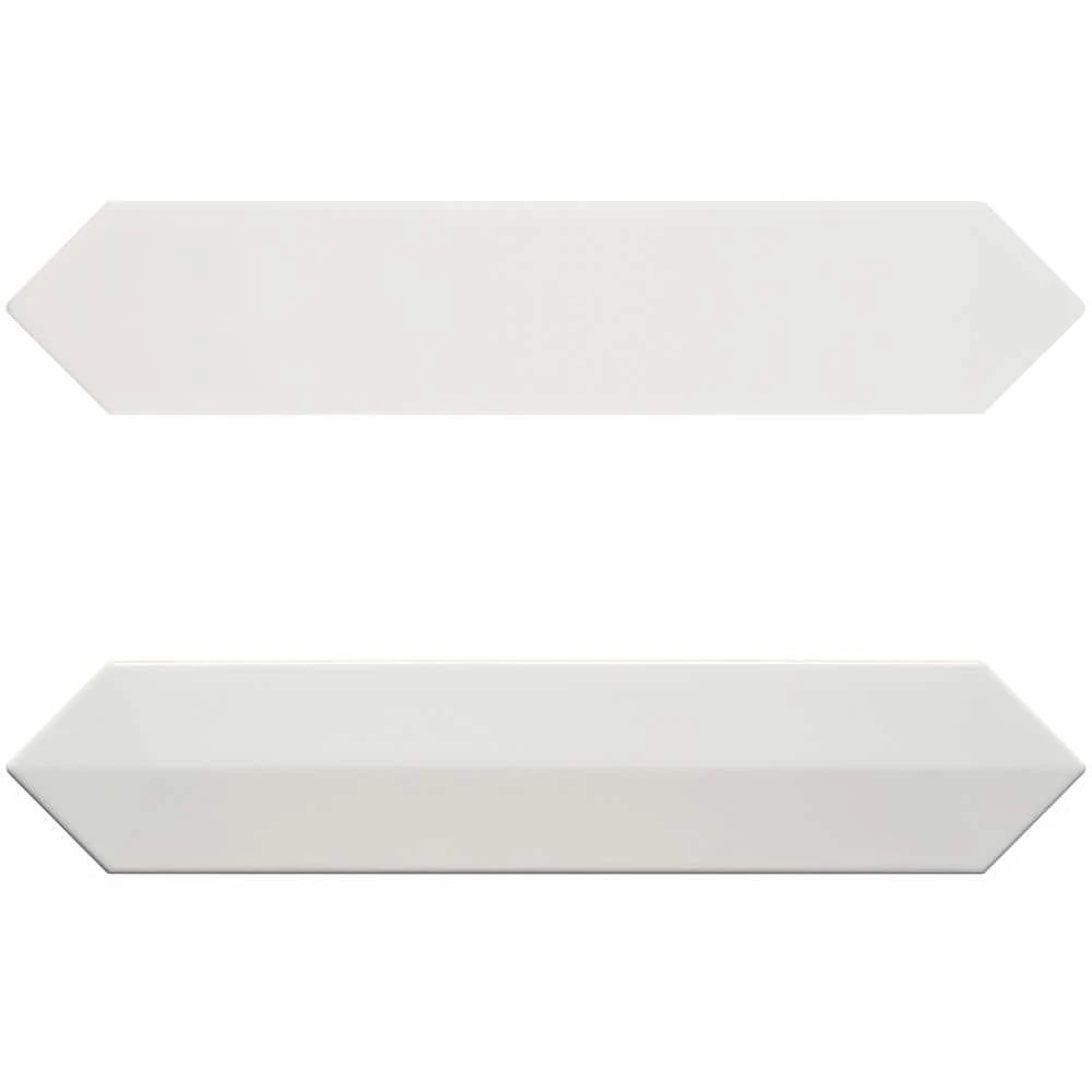Axis 2.6 in. x 13 in. White Polished Picket Ceramic Wall Tile (12.26 sq. ft. / case) by Ivy Hill Tile 9 Axis 2.6 in. x 13 in. White Polished Picket Ceramic Wall Tile (12.26 sq. ft. / case) by Ivy Hill Tile - Image 7